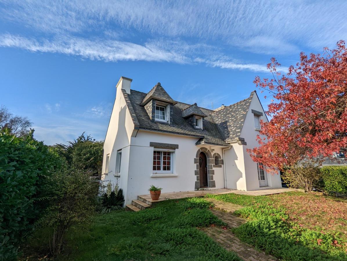 Charming House In The Cabellou On Coastal Trail Concarneau Eksteriør bilde